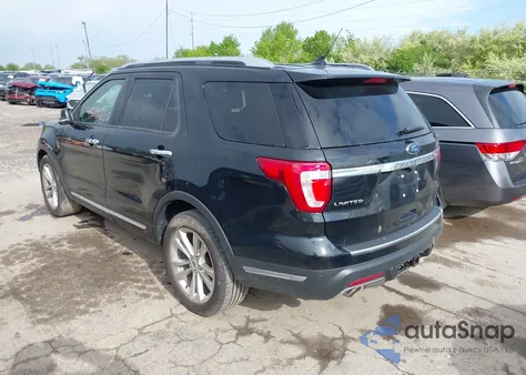 2018 Ford Explorer Limited из США, поврежденный, VIN 1FM5K7F80JGC83977